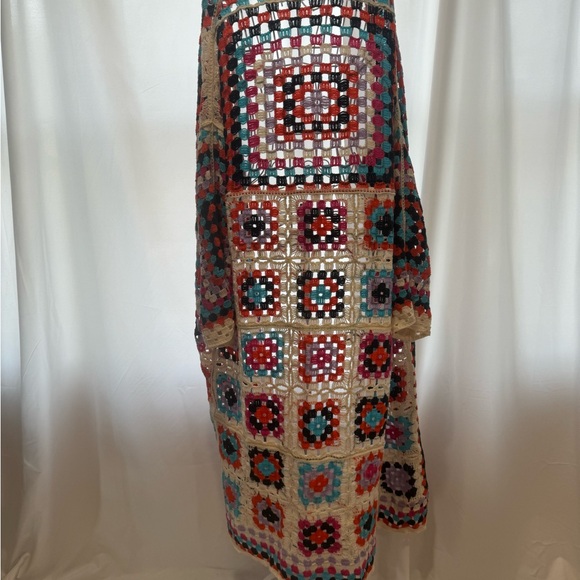 POL Colorful Crochet Cardigan - Picture 3 of 7